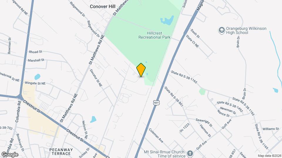 996 Chester St Map and Location Details