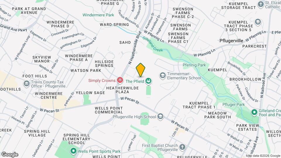 407 Epiphany Ln Map and Location Details