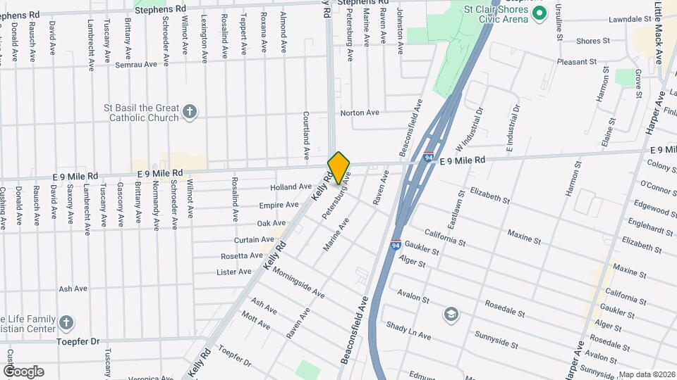 22517 Petersburg Ave Map and Location Details