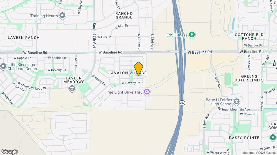 6326 W Harwell Rd Map and Location Details