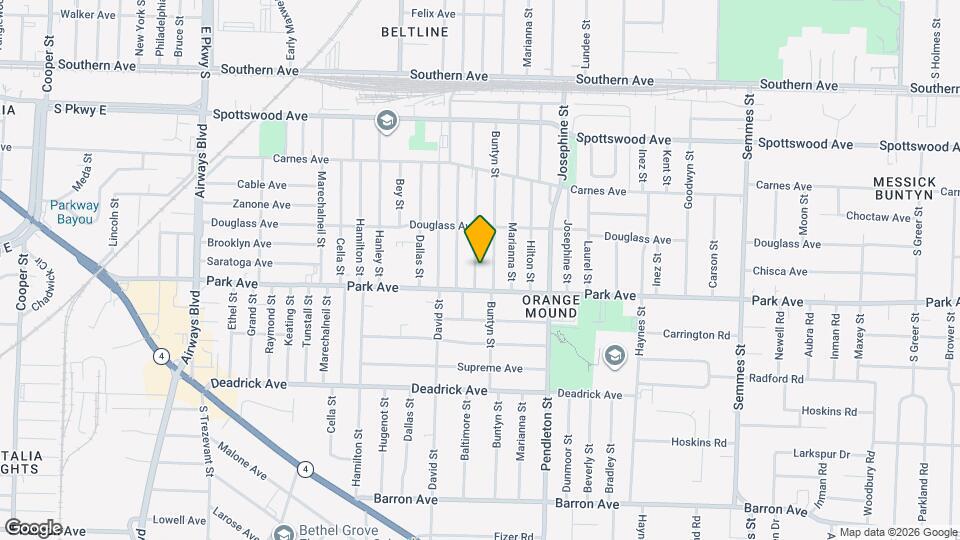 850 Baltimore St Map and Location Details