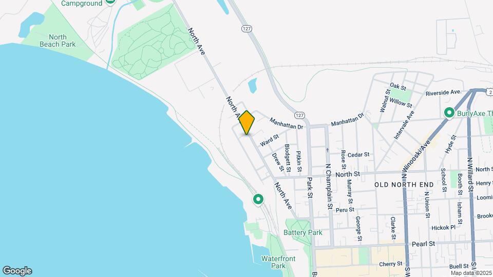 191 North Ave, Unit A - First Floor Map and Location Details