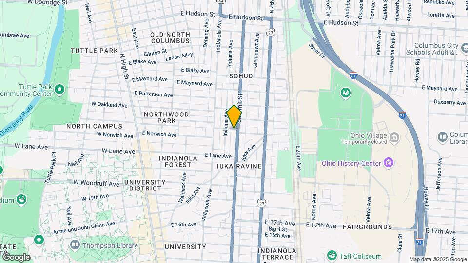 2157 Summit St Map and Location Details