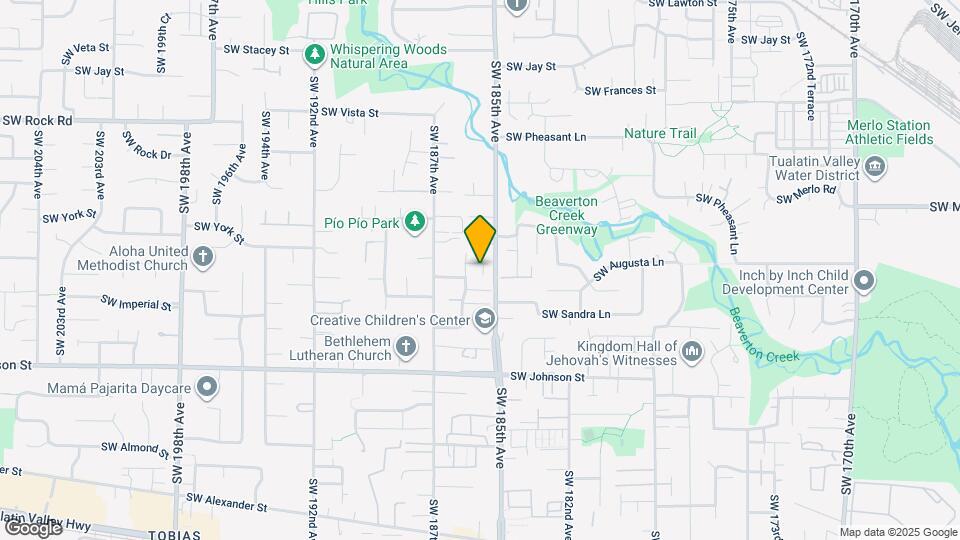 18548 SW Ping Ct Map and Location Details