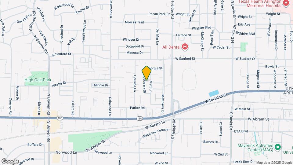 535 McQueary St Map and Location Details