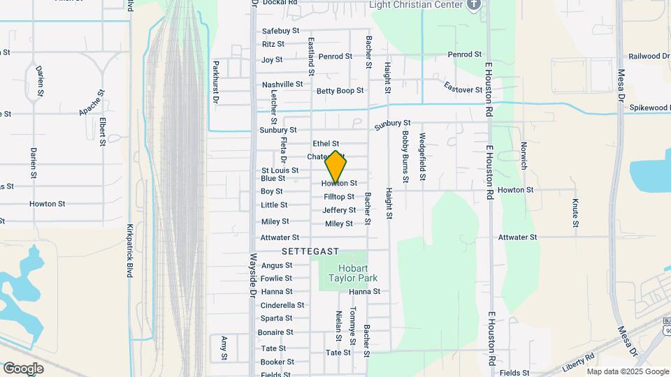 8040 Howton St-Unit -1 Map and Location Details