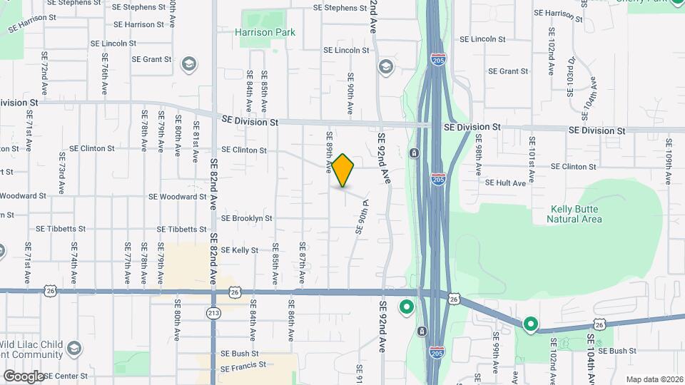 2823 SE 90th Pl Map and Location Details