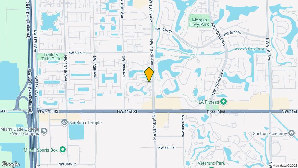 4580 NW 107th Ave, Unit 0 Map and Location Details