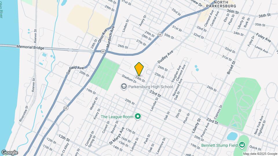 1115 24th St Map and Location Details