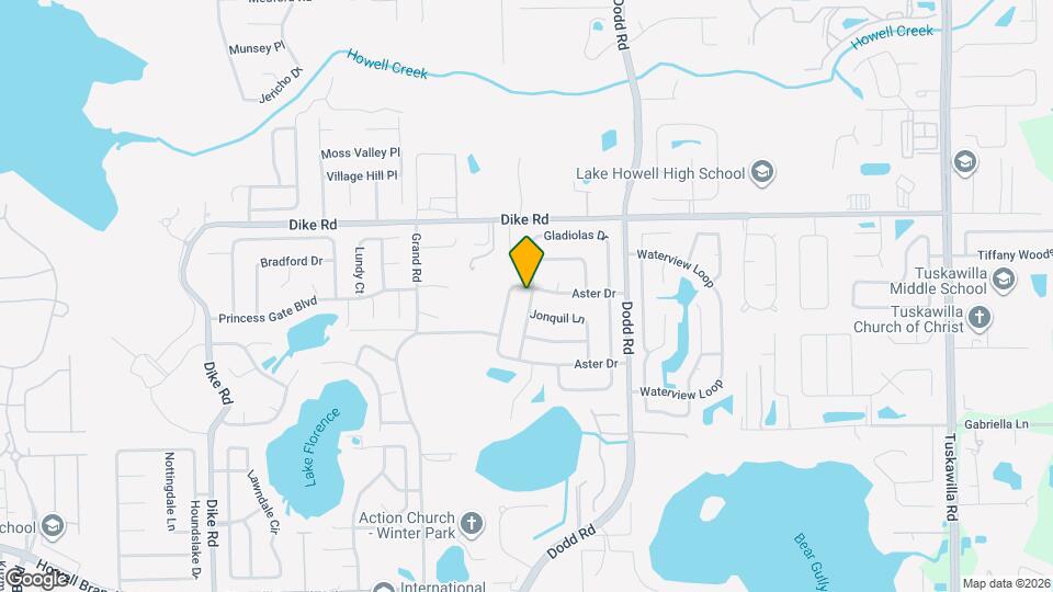 1800 Gladiolas Dr Map and Location Details