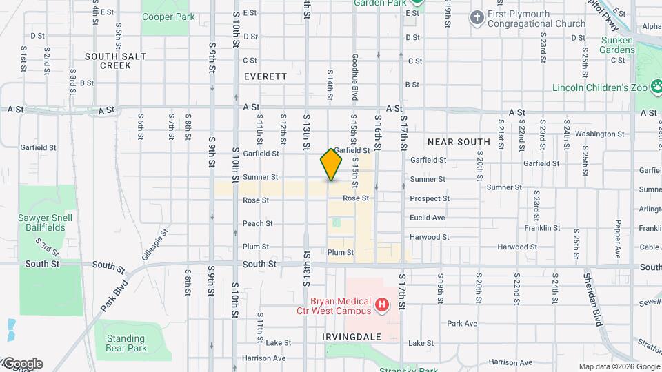 1738 S 14th St Mapa y Detalles de la Ubicación