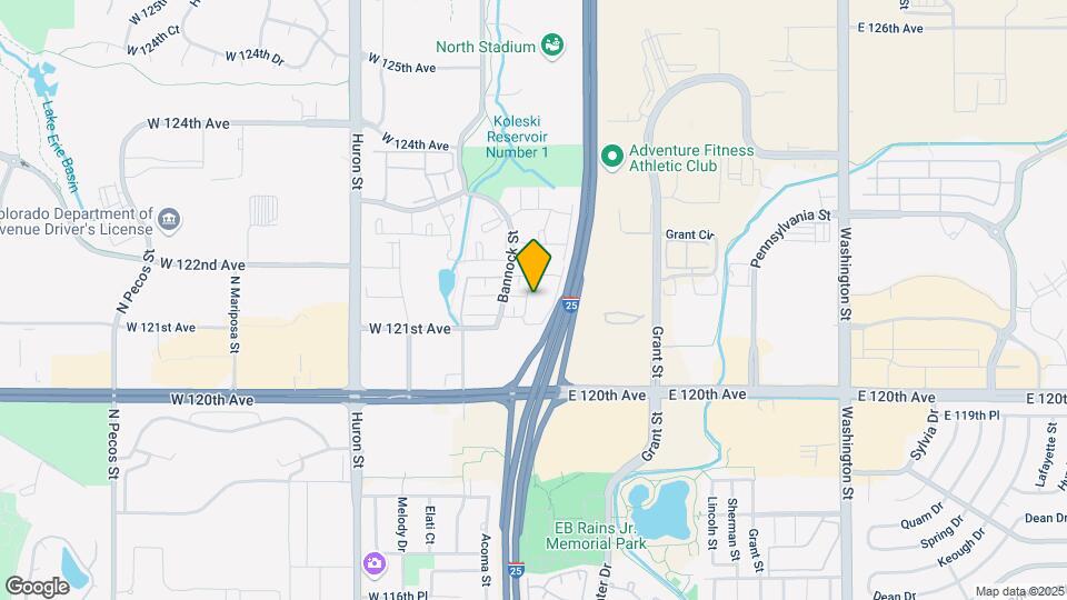 12172 Bannock Cir Map and Location Details