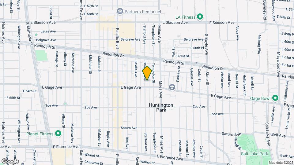 6340-6346 Stafford Ave Map and Location Details