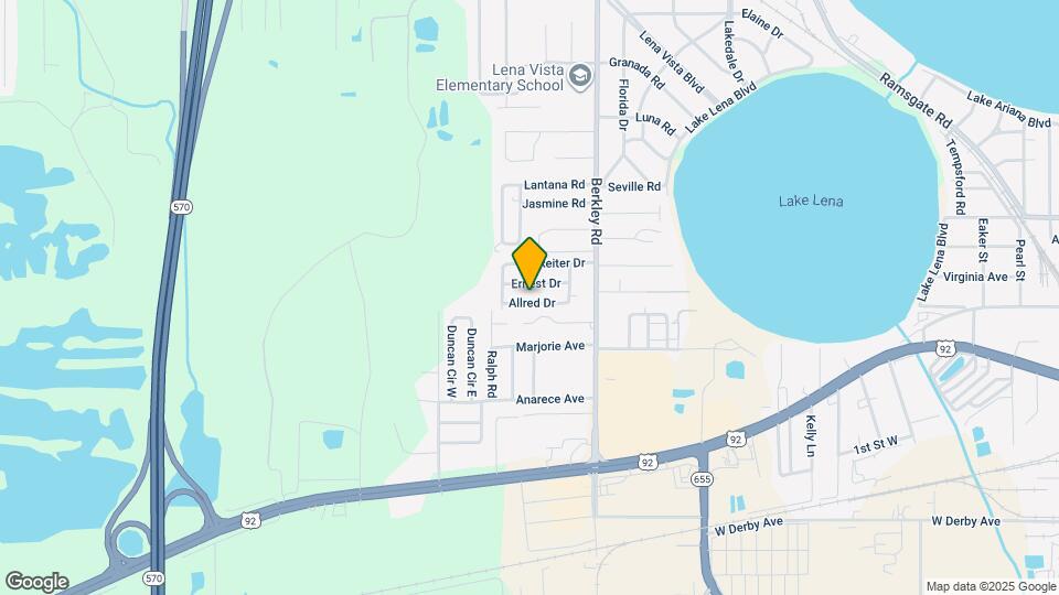 3019 Allred Dr Map and Location Details