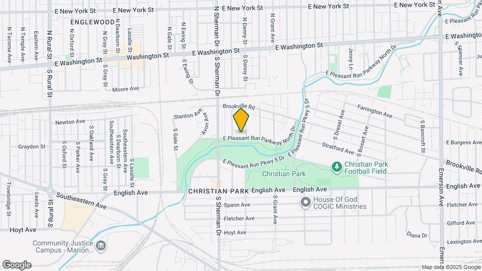 3848 E Pleasant Run Parkway North Dr Map and Location Details