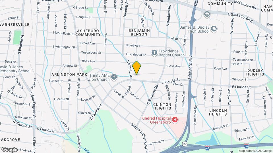 904 Stephens St Mapa y Detalles de la Ubicación