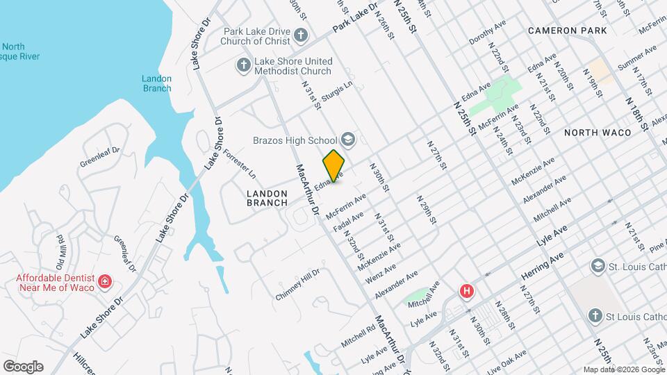 3210 Edna Ave Map and Location Details