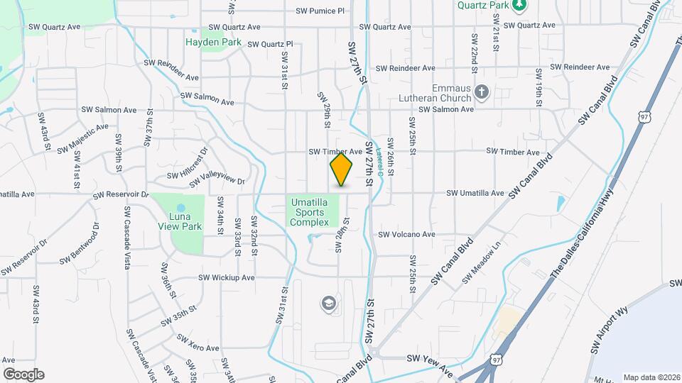 2825 SW Umatilla Ave Map and Location Details