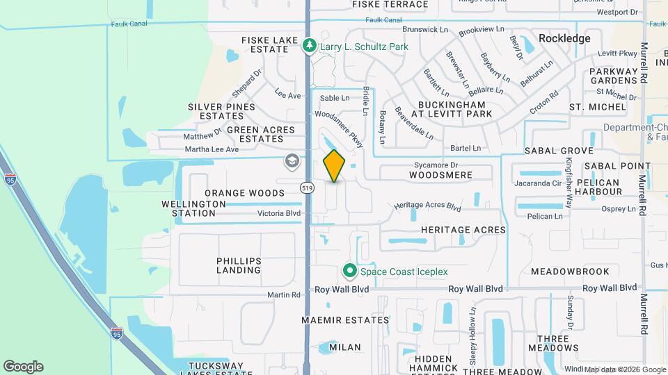 915 Newton Cir Mapa y Detalles de la Ubicación