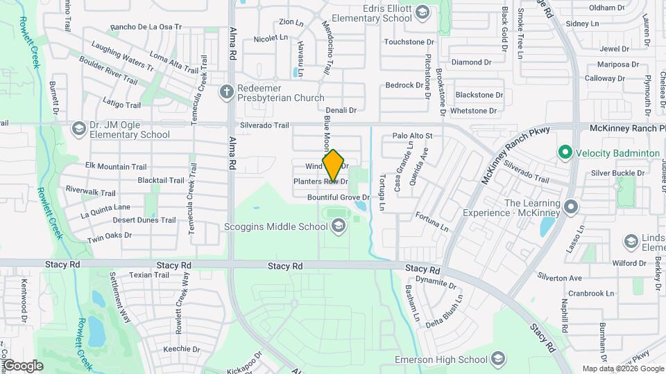 6925 Planters Row Dr Map and Location Details