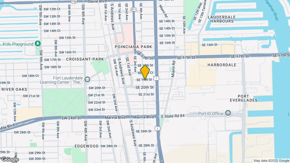 1900 SE 4th Ave Map and Location Details