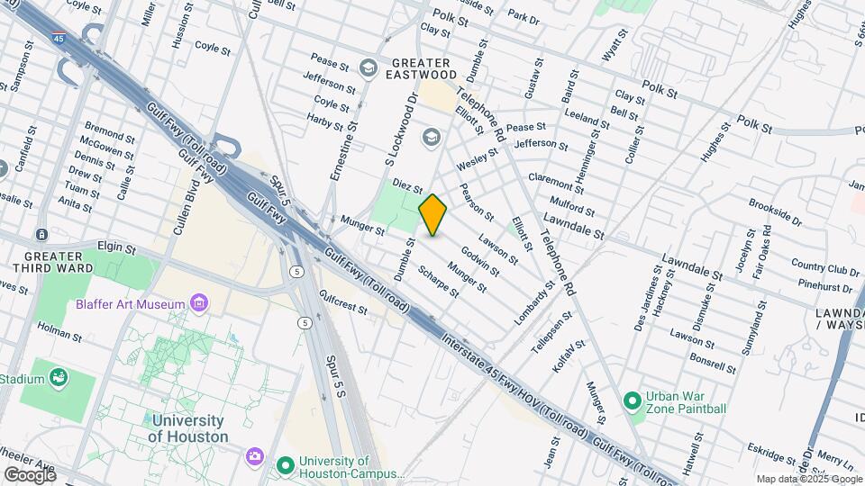 1421 Munger St Map and Location Details