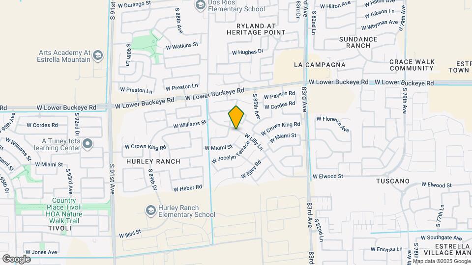8502 W Miami St Map and Location Details