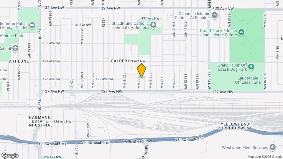 12733 119 St NW Map and Location Details