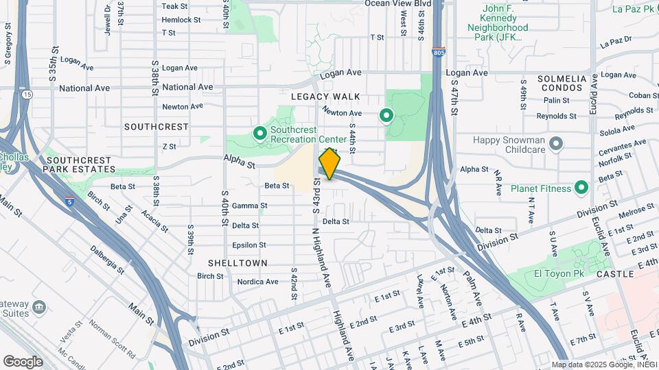 4334 Beta St Map and Location Details
