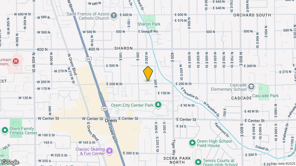 263 E 200 N, Unit 263 Map and Location Details