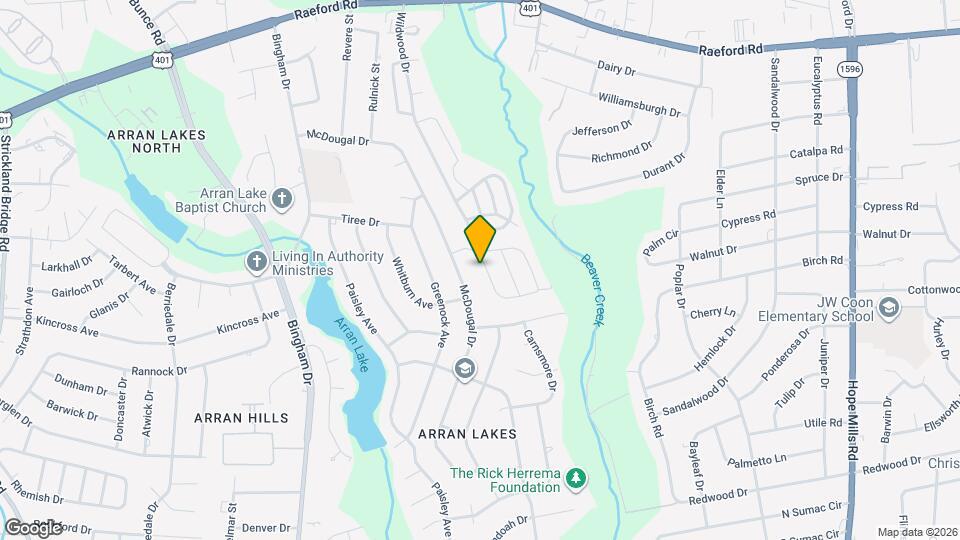 5720-5726 Aftonshire Dr Map and Location Details