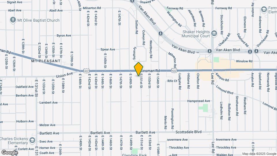 3526 E 151st St Map and Location Details