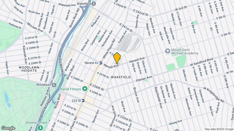 19XX Nereid Ave Map and Location Details