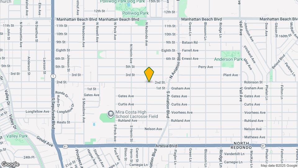 1706 2nd St Map and Location Details