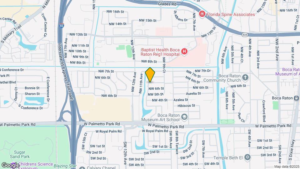 1060 NW 6th Ter Map and Location Details