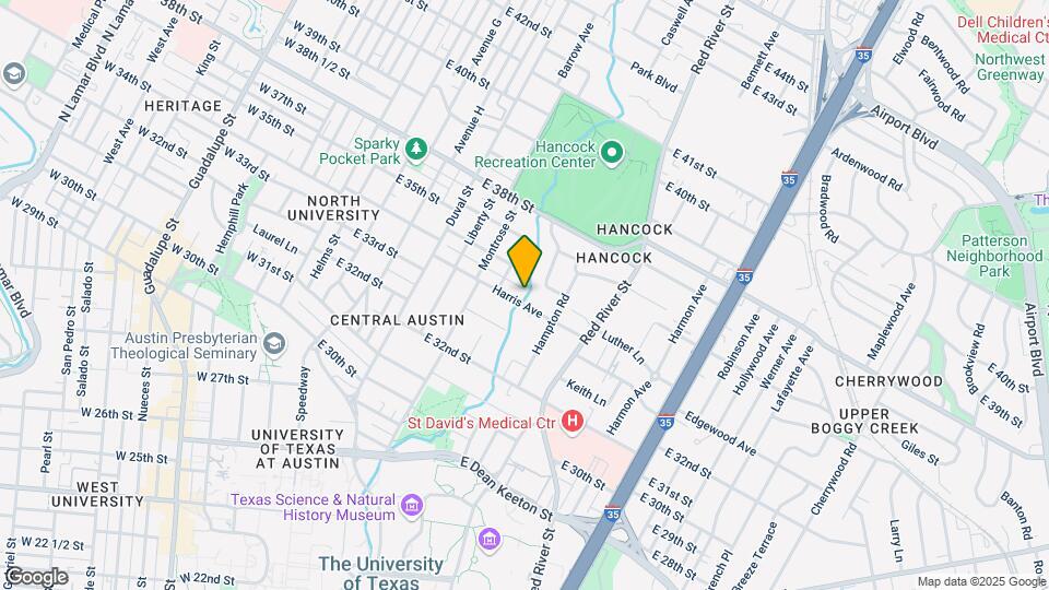 722 Harris Ave Mapa y Detalles de la Ubicación