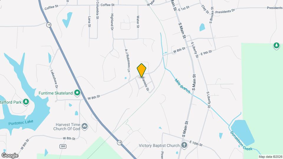 265 Daniels St Map and Location Details