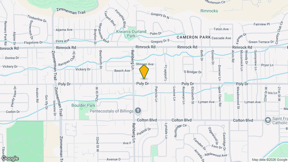 2923-2925 Poly Dr Map and Location Details