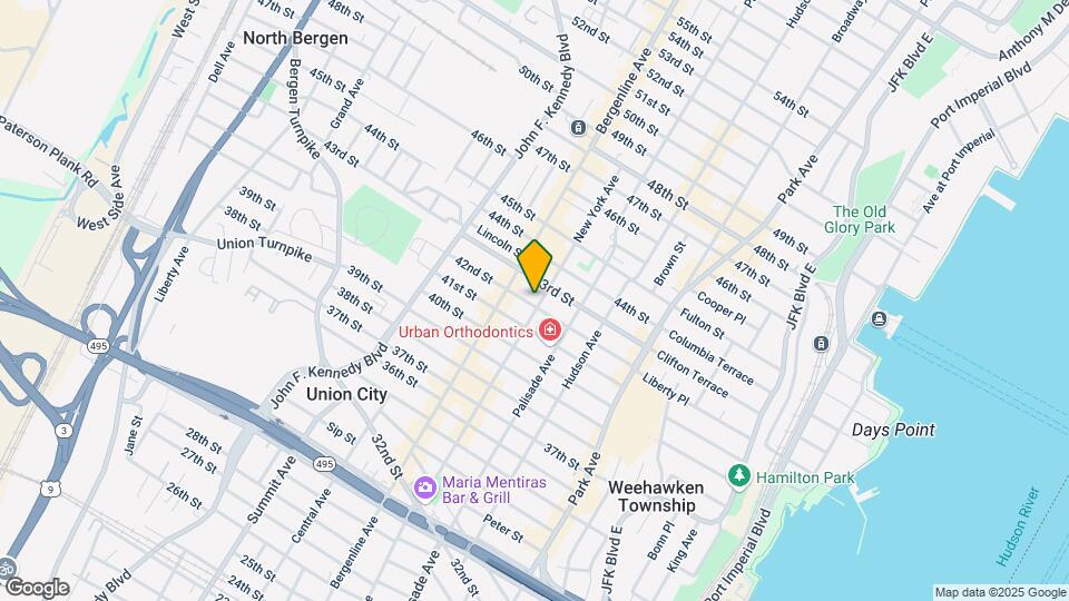 402 42nd St Map and Location Details