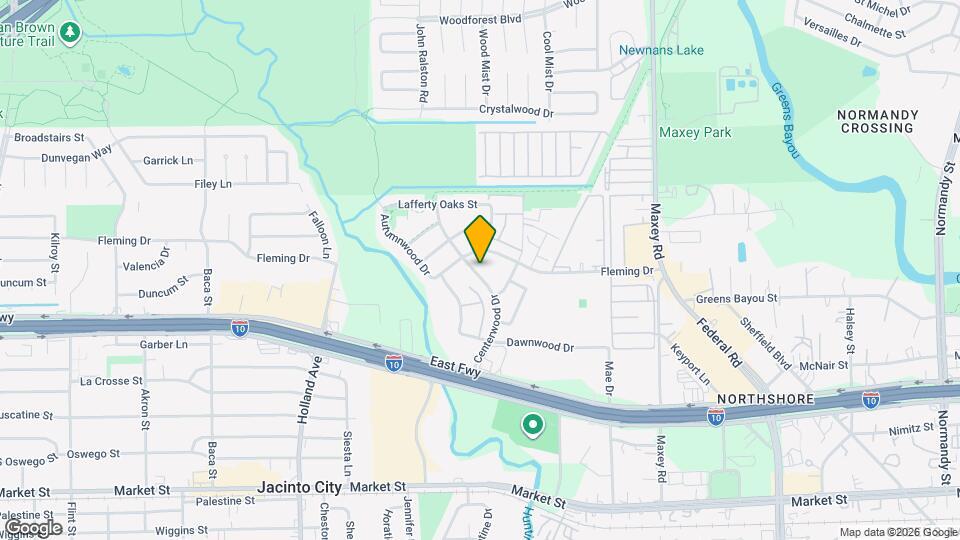815 Centerwood Dr Map and Location Details