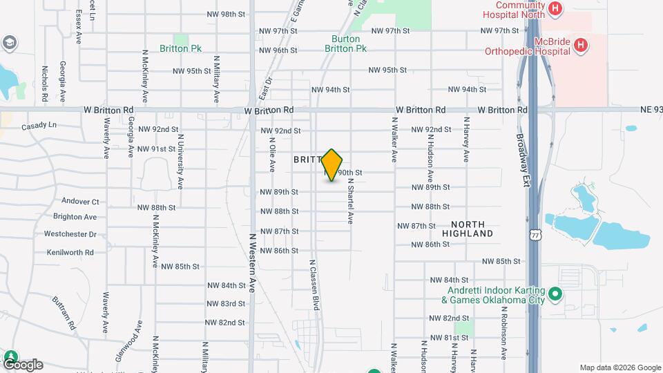 727 NW 89th St Map and Location Details