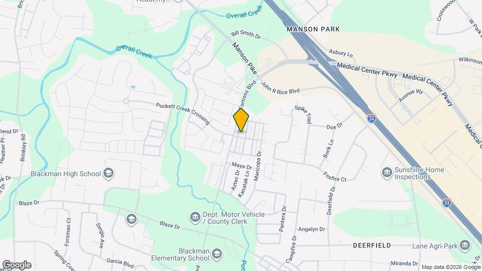 1012 Shaman Crossing Mapa y Detalles de la Ubicación