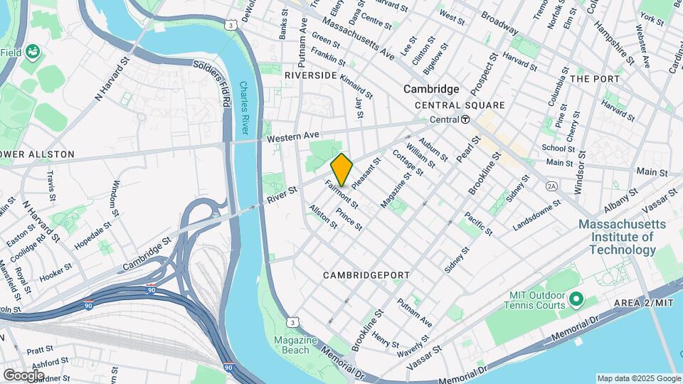 39 Fairmont St, Unit 1 Map and Location Details