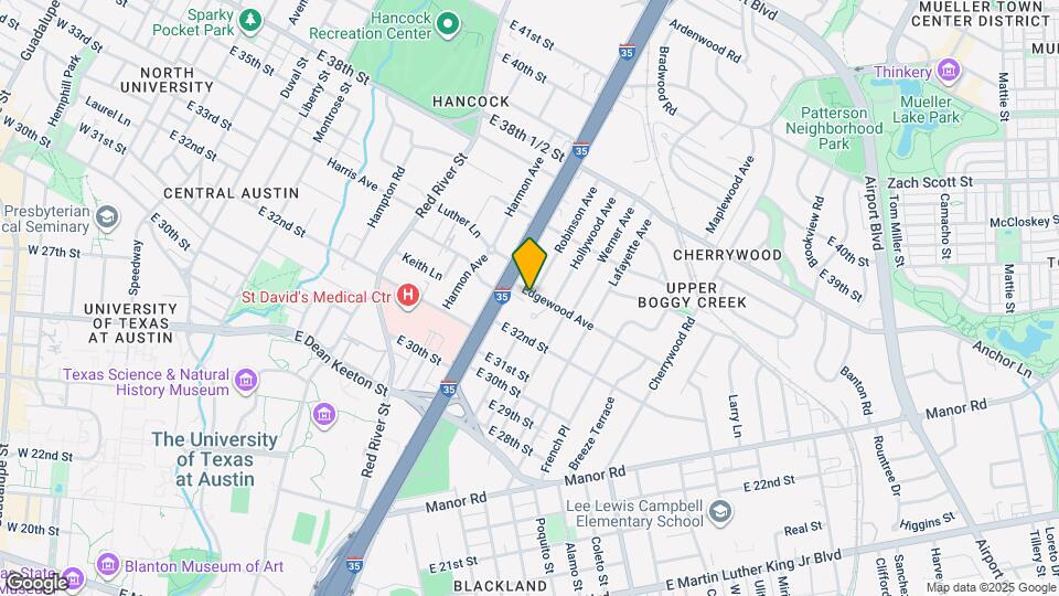 1109 Edgewood Ave Map and Location Details