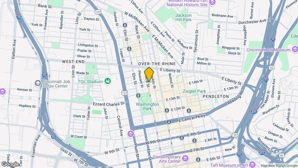 1430 Race St Map and Location Details