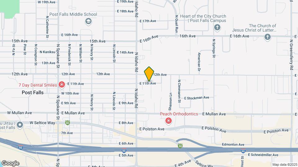 896 E RR Ave Map and Location Details