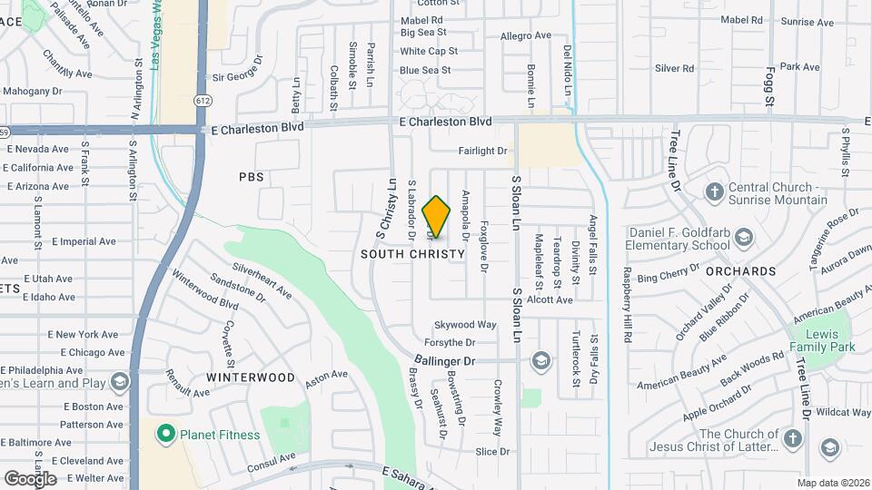 1560 Elaine Dr Map and Location Details