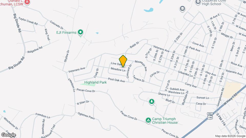 2408 Meadow Ln Map and Location Details