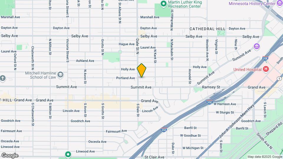 614 Portland Ave Map and Location Details