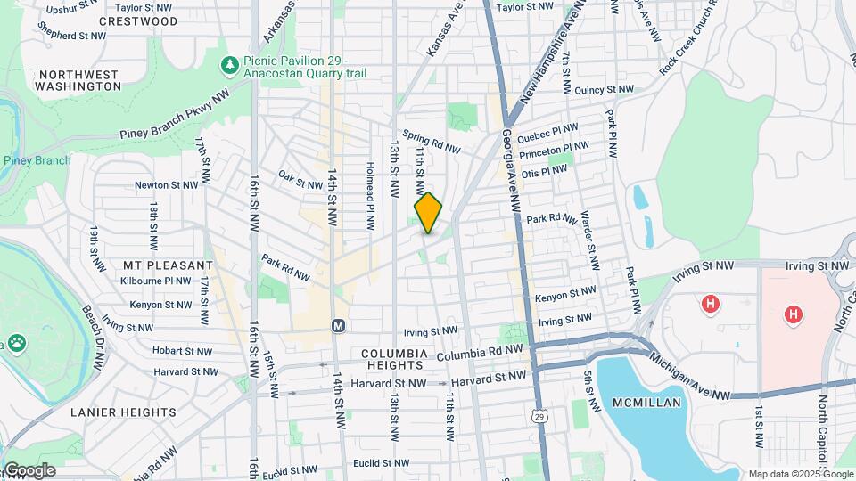 1033 Park Rd NW Map and Location Details